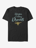 Disney Aladdin 2019 Woman of Many Dreams Cursive T-Shirt | Trending Graphic Tee For Fans