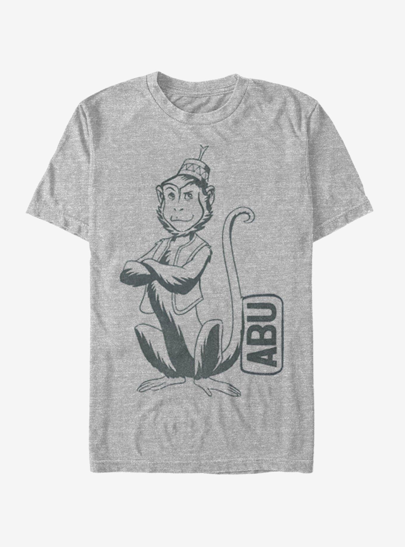 Disney Aladdin 2019 Abu Side Kick Pocket T-Shirt | Trending Graphic Tee For Fans