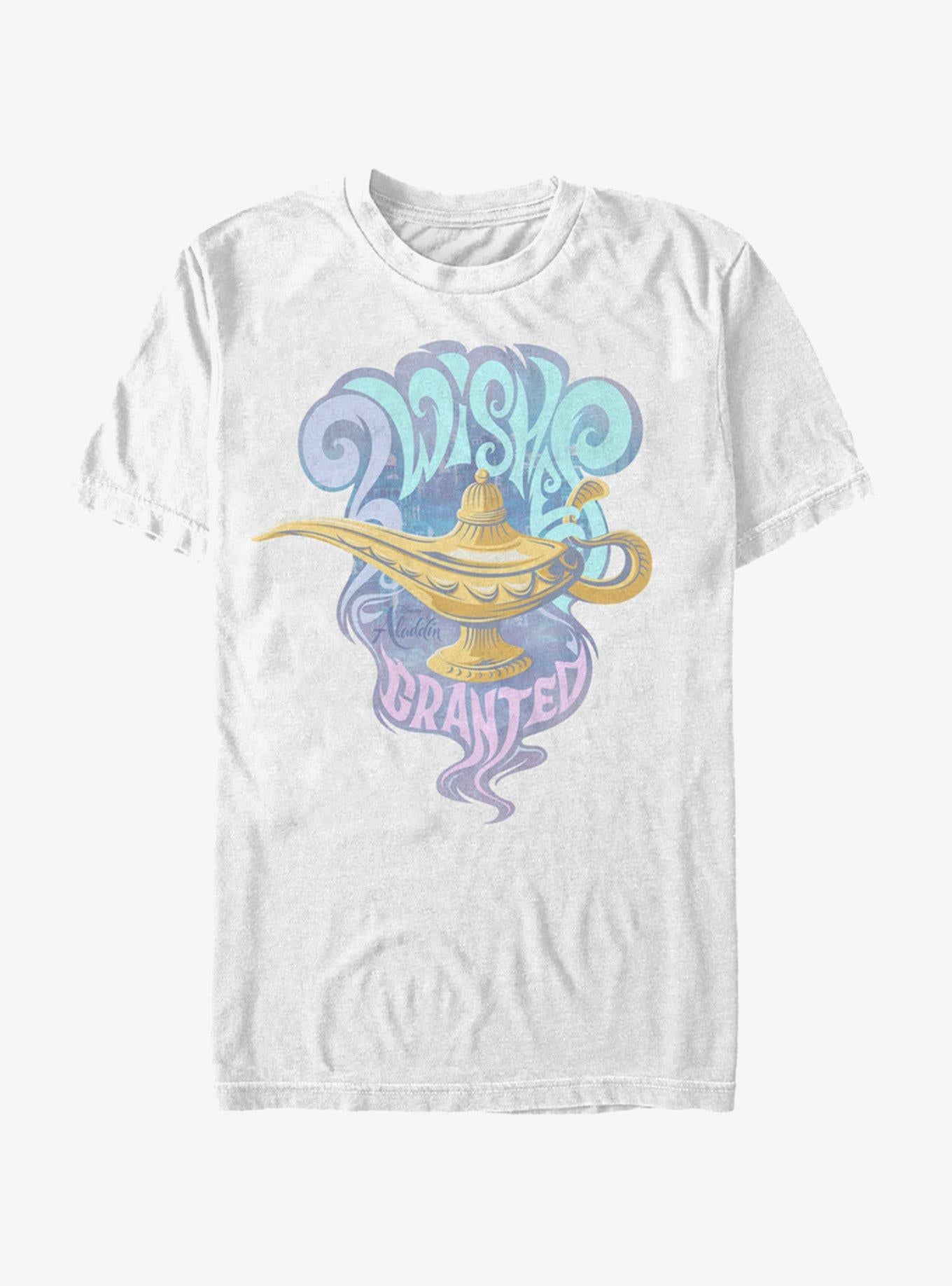 Disney Aladdin 2019 Wishes Granted T-Shirt | Trending Graphic Tee For Fans