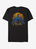 Disney Aladdin 2019 Genie Silhouette T-Shirt | Trending Graphic Tee For Fans