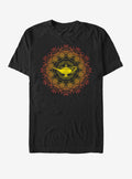 Disney Aladdin Lamp Mandala T-Shirt | Trending Graphic Tee For Fans