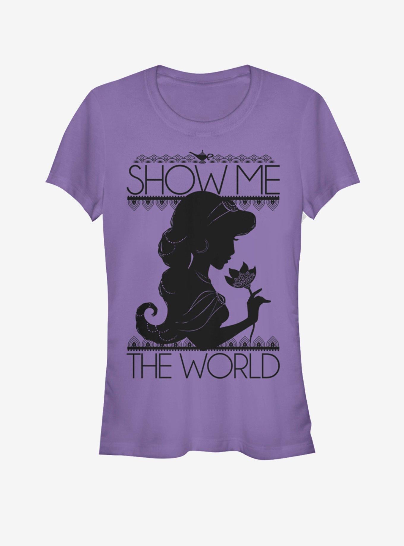 Disney Aladdin Jasmine Silo Girls T-Shirt | Trending Graphic Tee For Fans