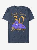 Disney Aladdin Genie Birthday 30 T-Shirt | Trending Graphic Tee For Fans