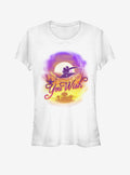 Disney Aladdin A Whole New World Girls T-Shirt | Trending Graphic Tee For Fans