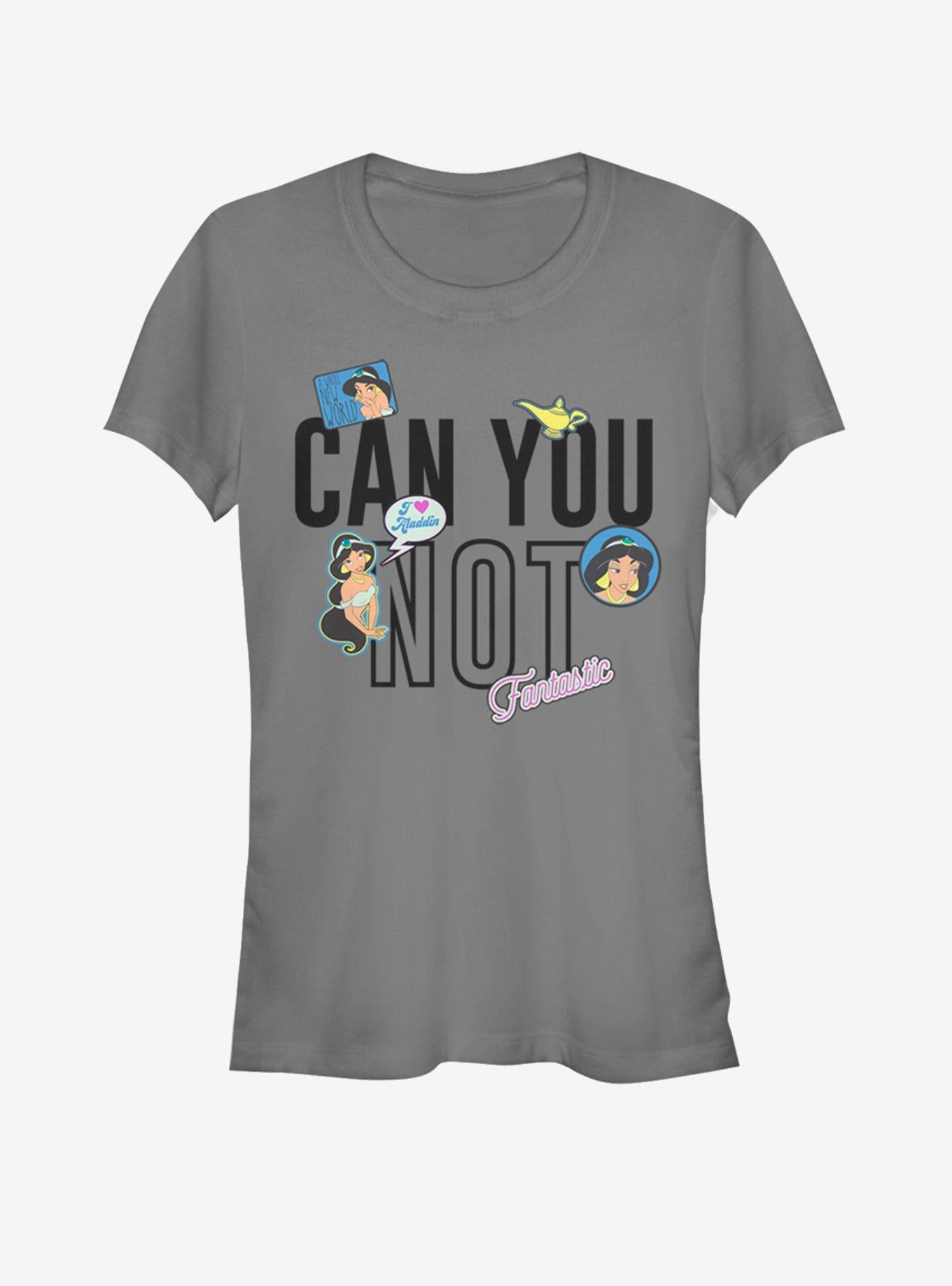 Disney Aladdin Can you Not Jasmine Girls T-Shirt | Trending Graphic Tee For Fans