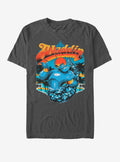 Disney Aladdin Tropical Genie T-Shirt | Trending Graphic Tee For Fans
