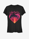 Disney Aladdin & Jasmine A Whole New Love Girls T-Shirt | Trending Graphic Tee For Fans