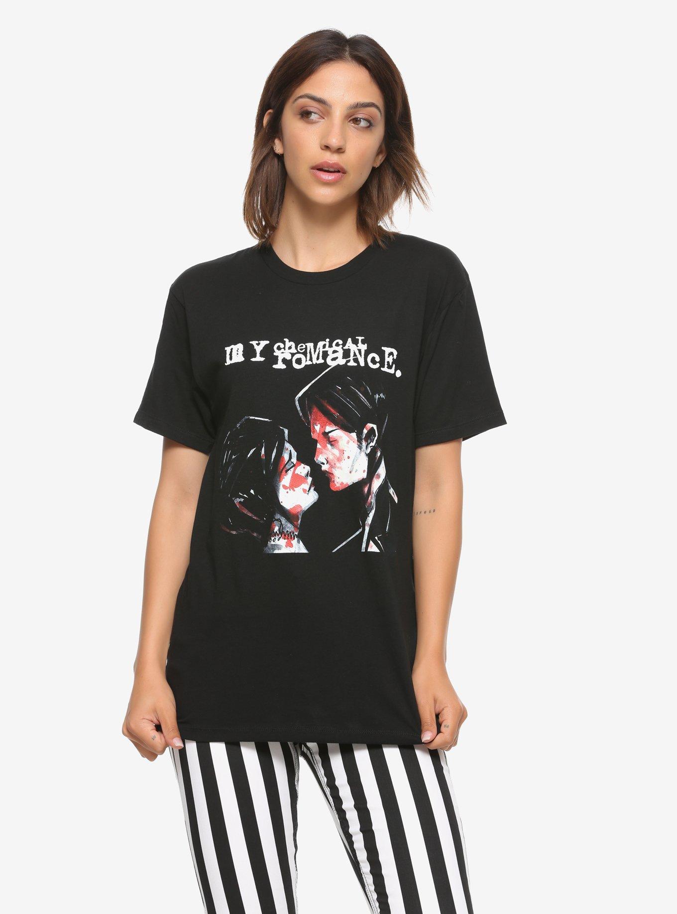 My Chemical Romance Three Cheers For Sweet Revenge Boyfriend Fit Girls T-Shirt | Trending Graphic Tee For Fans