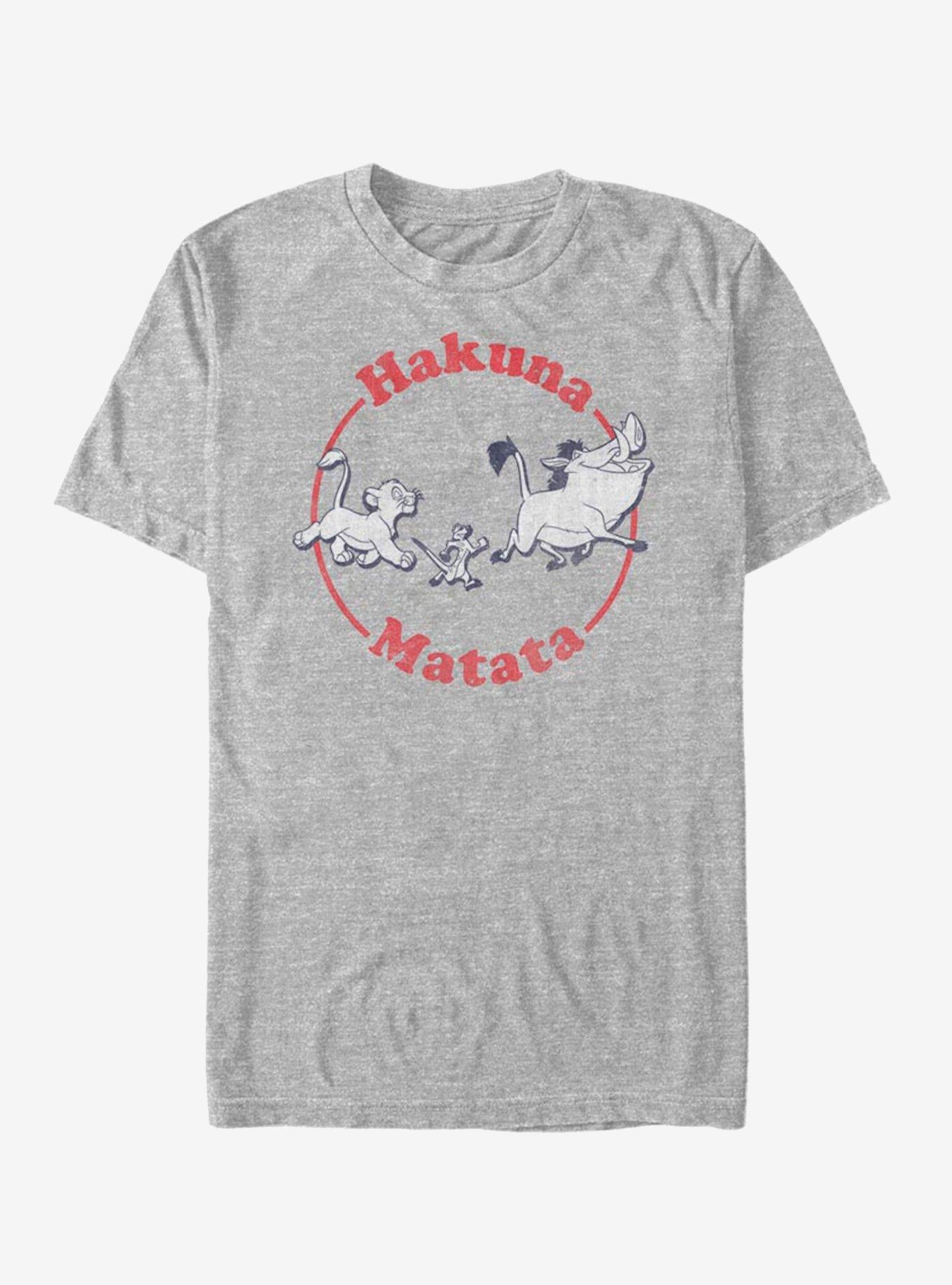 Disney The Lion King Classic Motto T-Shirt | Trending Graphic Tee For Fans