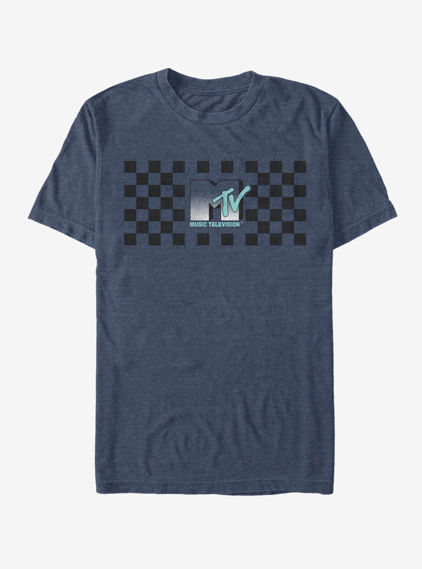 MTV Checkered T-Shirt | Trending Graphic Tee For Fans