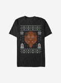 Disney Beauty And The Beast The Ugly Beast Ugly Christmas T-Shirt Sweater | Soft Knit For Everyday Comfort