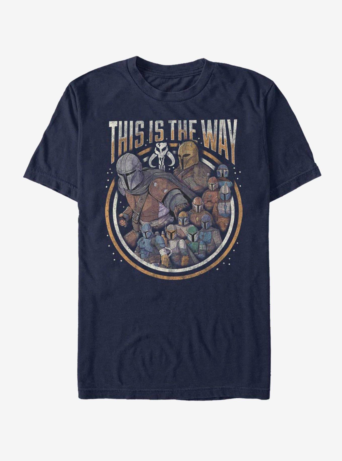The Mandalorian The Way Group T-Shirt | Trending Graphic Tee For Fans