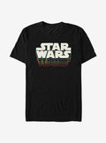 Star Wars Retro Gradient Logo T-Shirt | Trending Graphic Tee For Fans