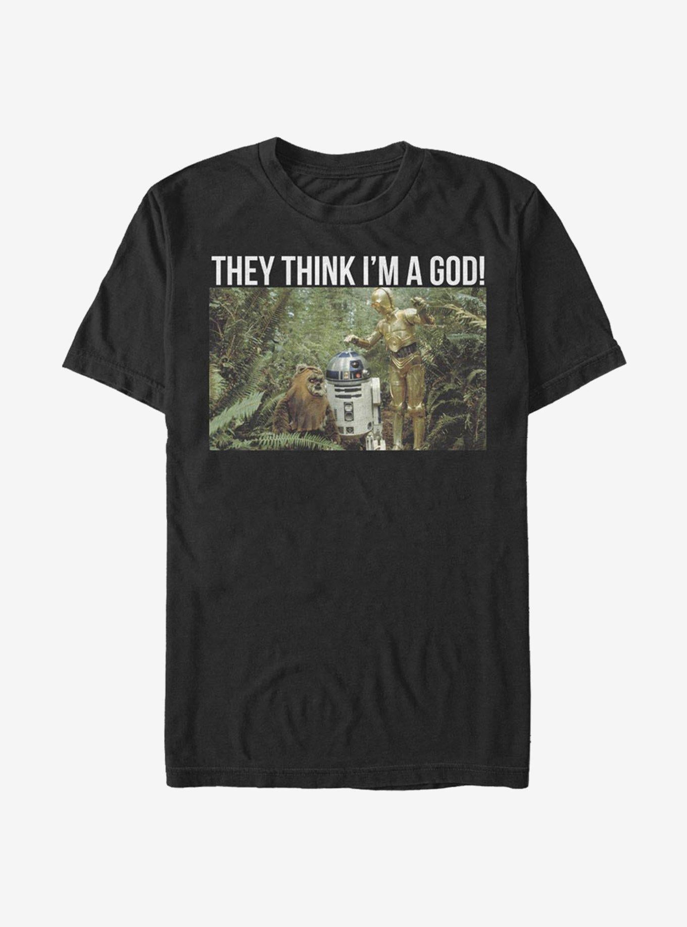 Star Wars C3Po God T-Shirt | Trending Graphic Tee For Fans