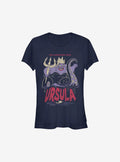 Disney The Little Mermaid Ursula The Sea Witch Girls T-Shirt | Trending Graphic Tee For Fans