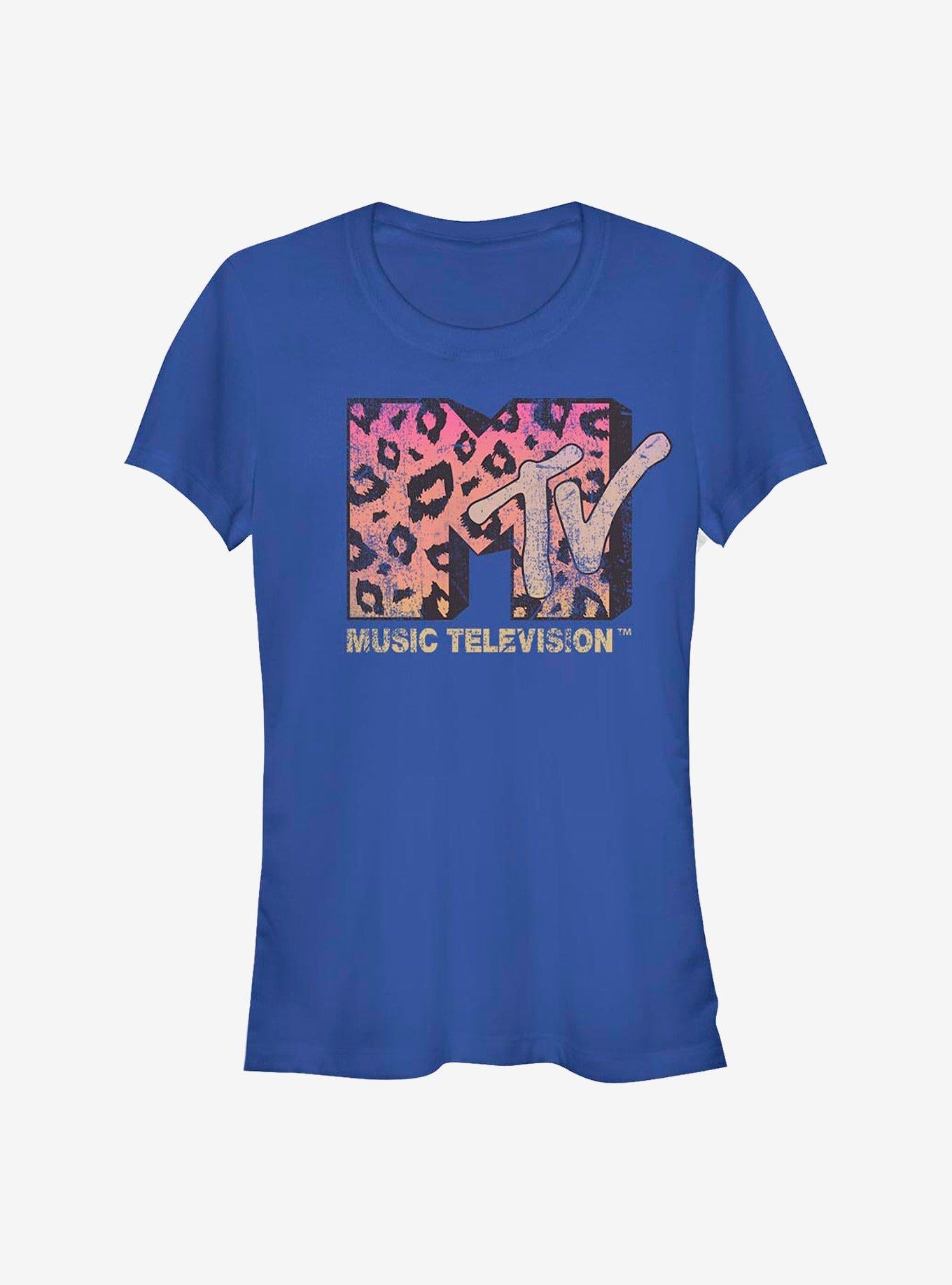 MTV Leopard Print MTV Girls T-Shirt | Trending Graphic Tee For Fans