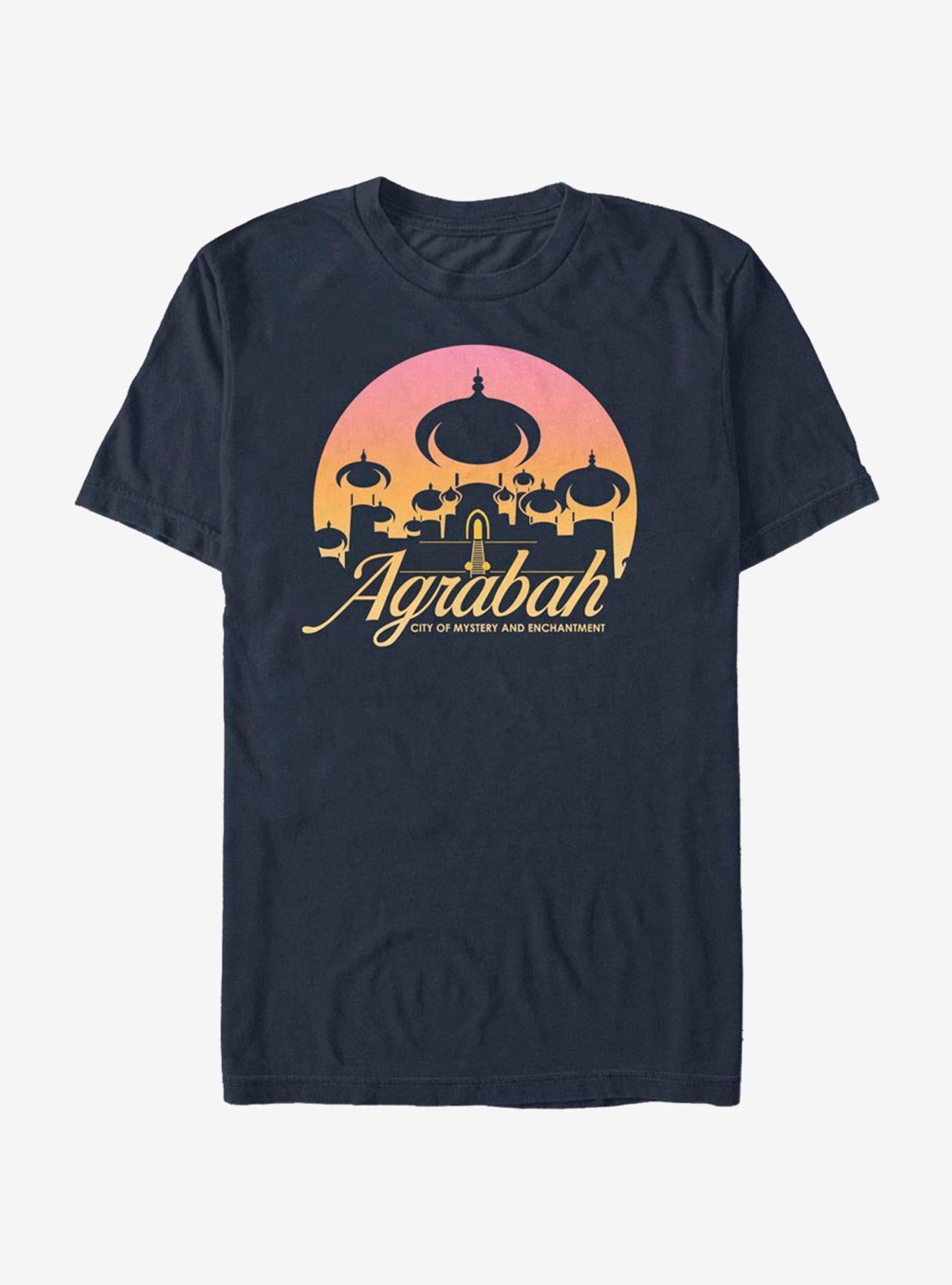 Disney Aladdin Agrabah Sunrise T-Shirt | Trending Graphic Tee For Fans