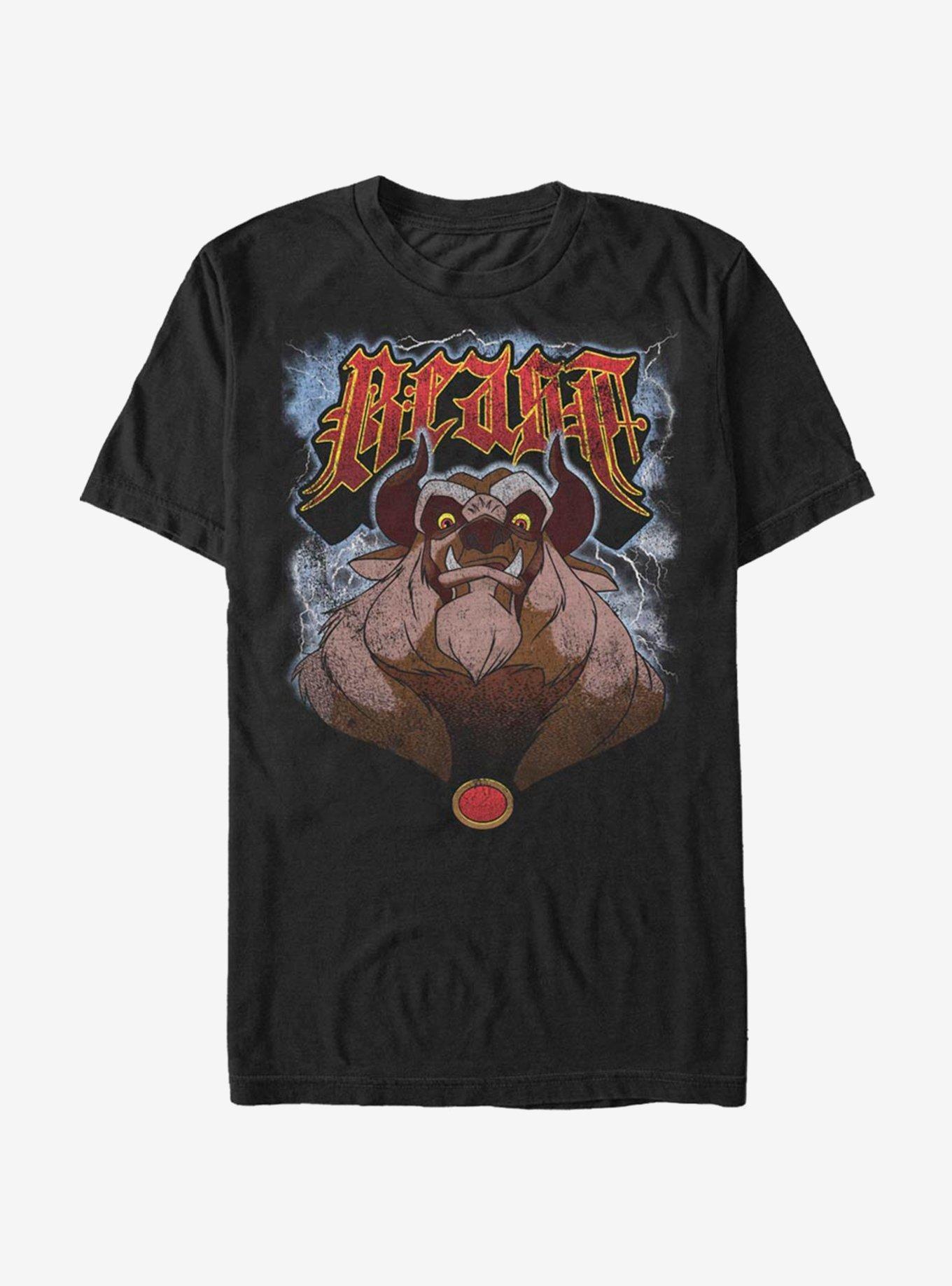 Disney Beauty and The Beast Terror Beast T-Shirt | Trending Graphic Tee For Fans