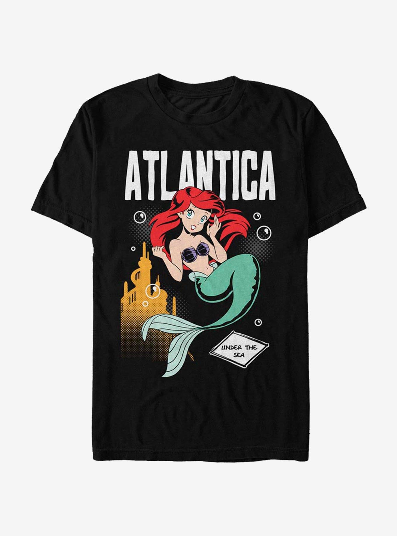 Disney Little Mermaid Anime Ariel T-Shirt | Trending Graphic Tee For Fans