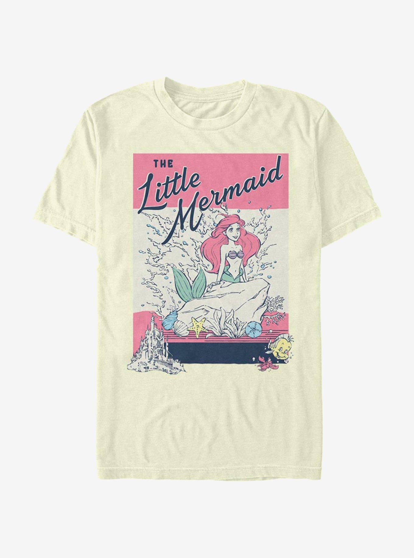 Disney Little Mermaid Atlantica Ariel T-Shirt | Trending Graphic Tee For Fans