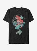 Disney Little Mermaid Moonrise Shipwreck T-Shirt | Trending Graphic Tee For Fans