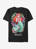 Disney Little Mermaid Anime T-Shirt | Trending Graphic Tee For Fans