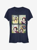 Disney Snow White Signing Snow Girls T-Shirt | Trending Graphic Tee For Fans
