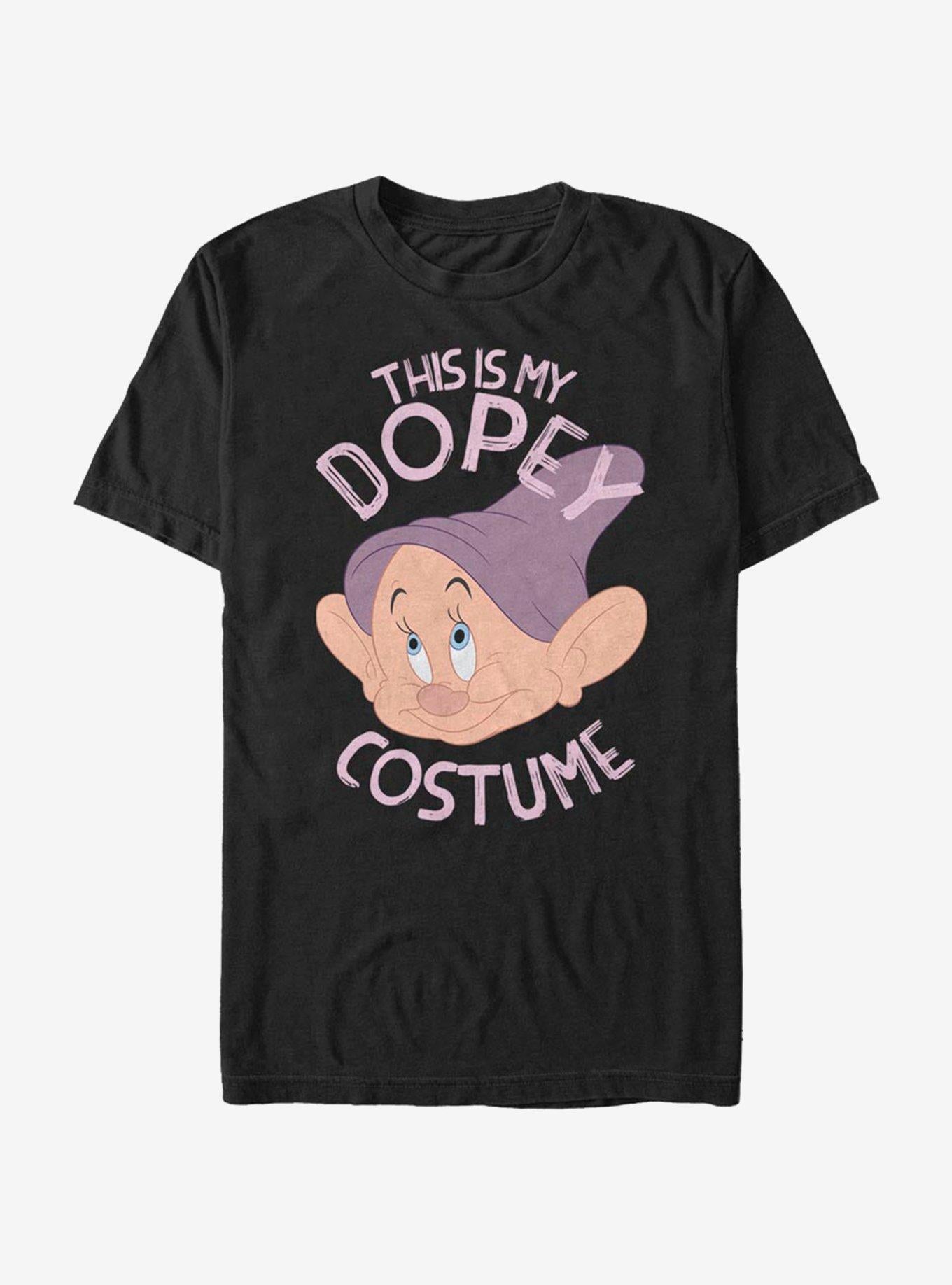 Disney Snow White Dopey Costume T-Shirt | Trending Graphic Tee For Fans