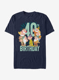 Disney Snow White Dwarves Forty B-Day T-Shirt | Trending Graphic Tee For Fans