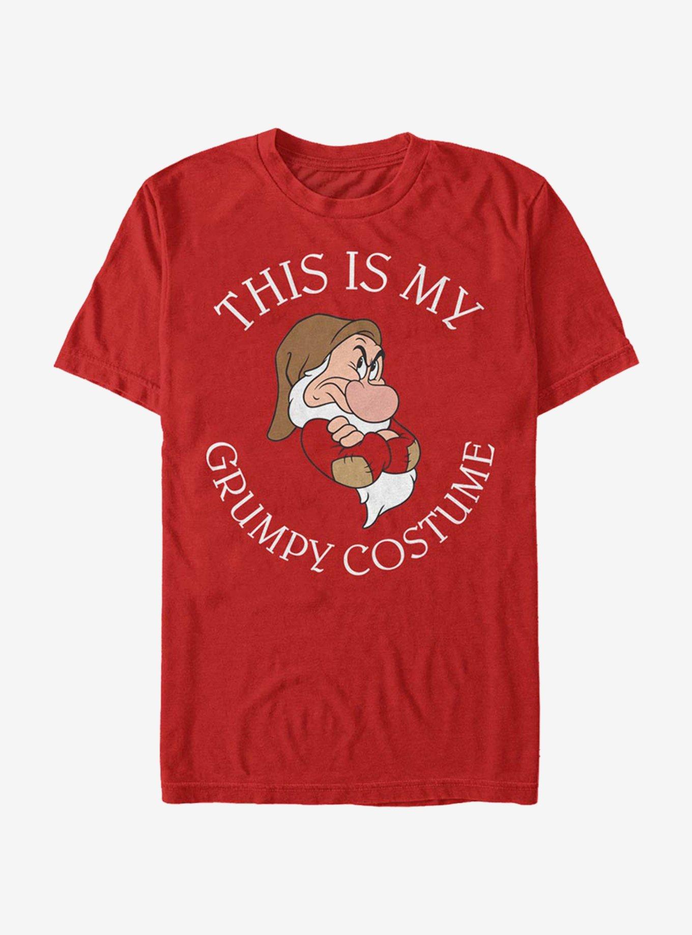 Disney Snow White Grumpy Costume T-Shirt | Trending Graphic Tee For Fans