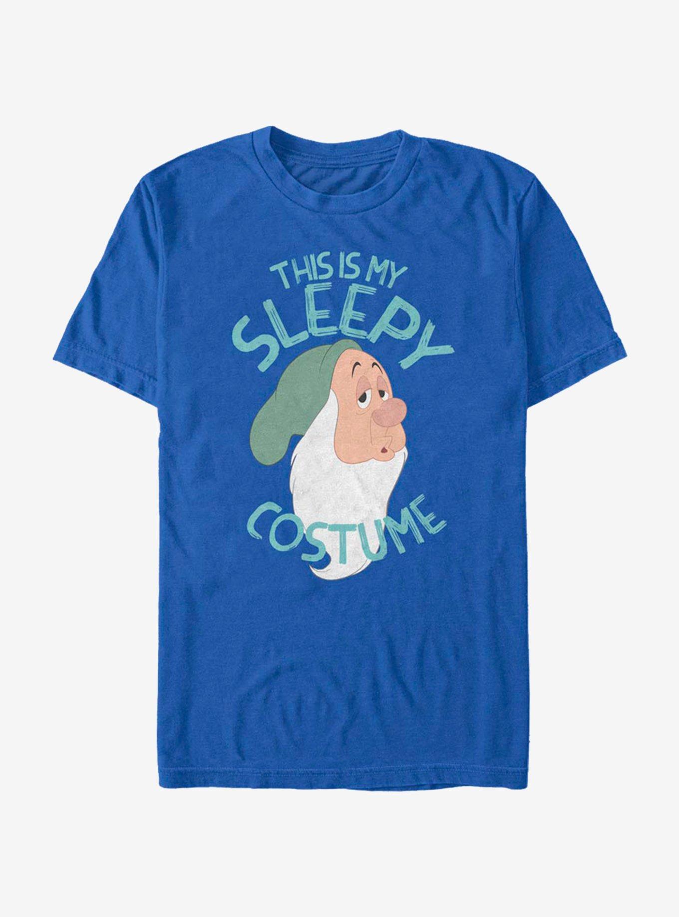 Disney Snow White Sleepy Costume T-Shirt | Trending Graphic Tee For Fans