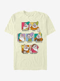 Disney Snow White And The Seven Dwarfs 7 Dwarfs T-Shirt | Trending Graphic Tee For Fans