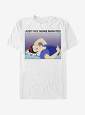 Disney Snow White And The Seven Dwarfs Snow White Snooze T-Shirt | Trending Graphic Tee For Fans