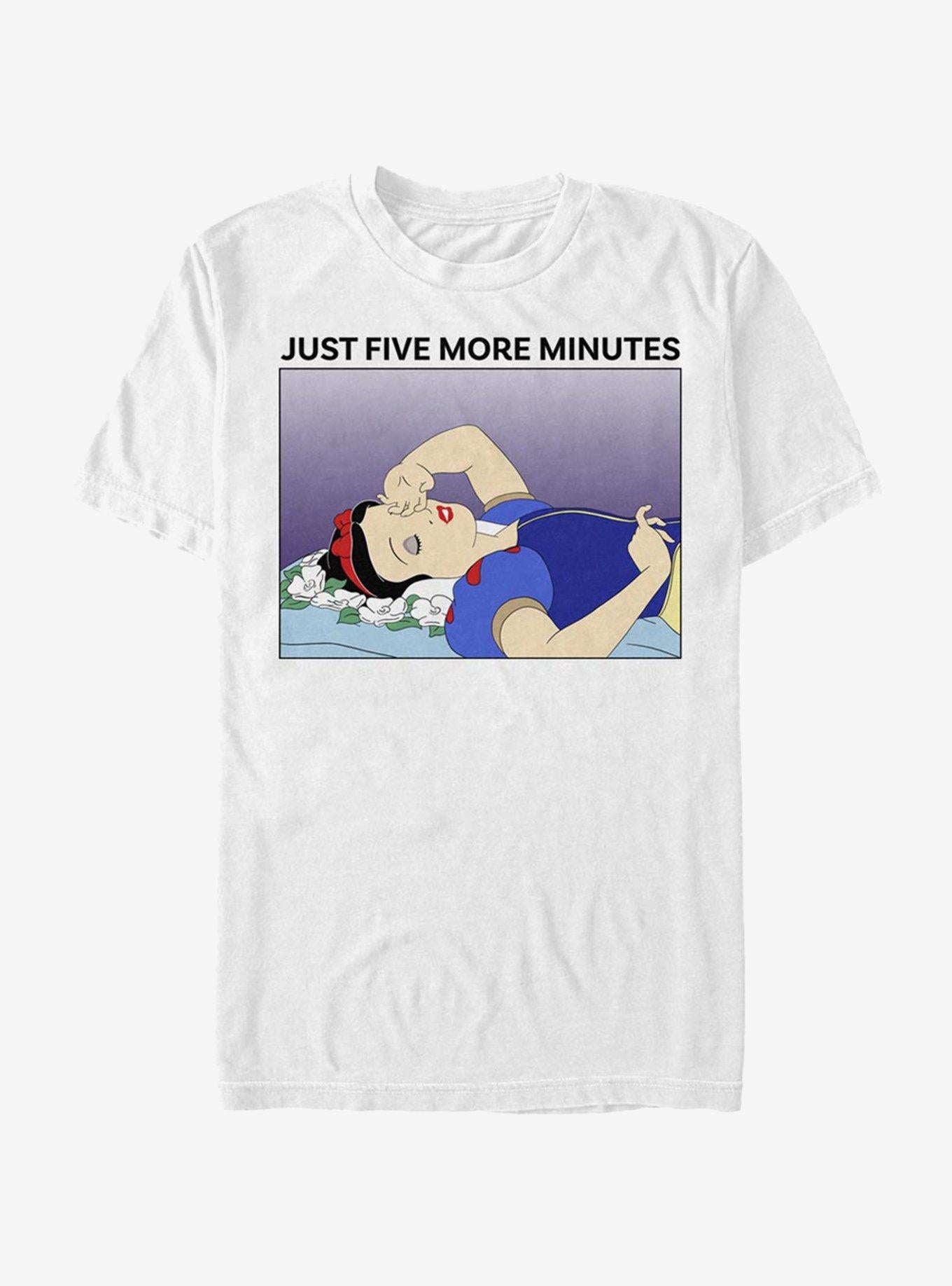 Disney Snow White And The Seven Dwarfs Snow White Snooze T-Shirt | Trending Graphic Tee For Fans