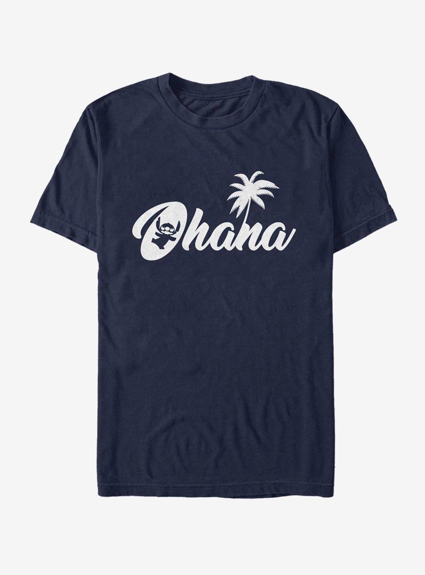 Disney Lilo & Stitch Stitch Sillhouette Ohana T-Shirt | Trending Graphic Tee For Fans