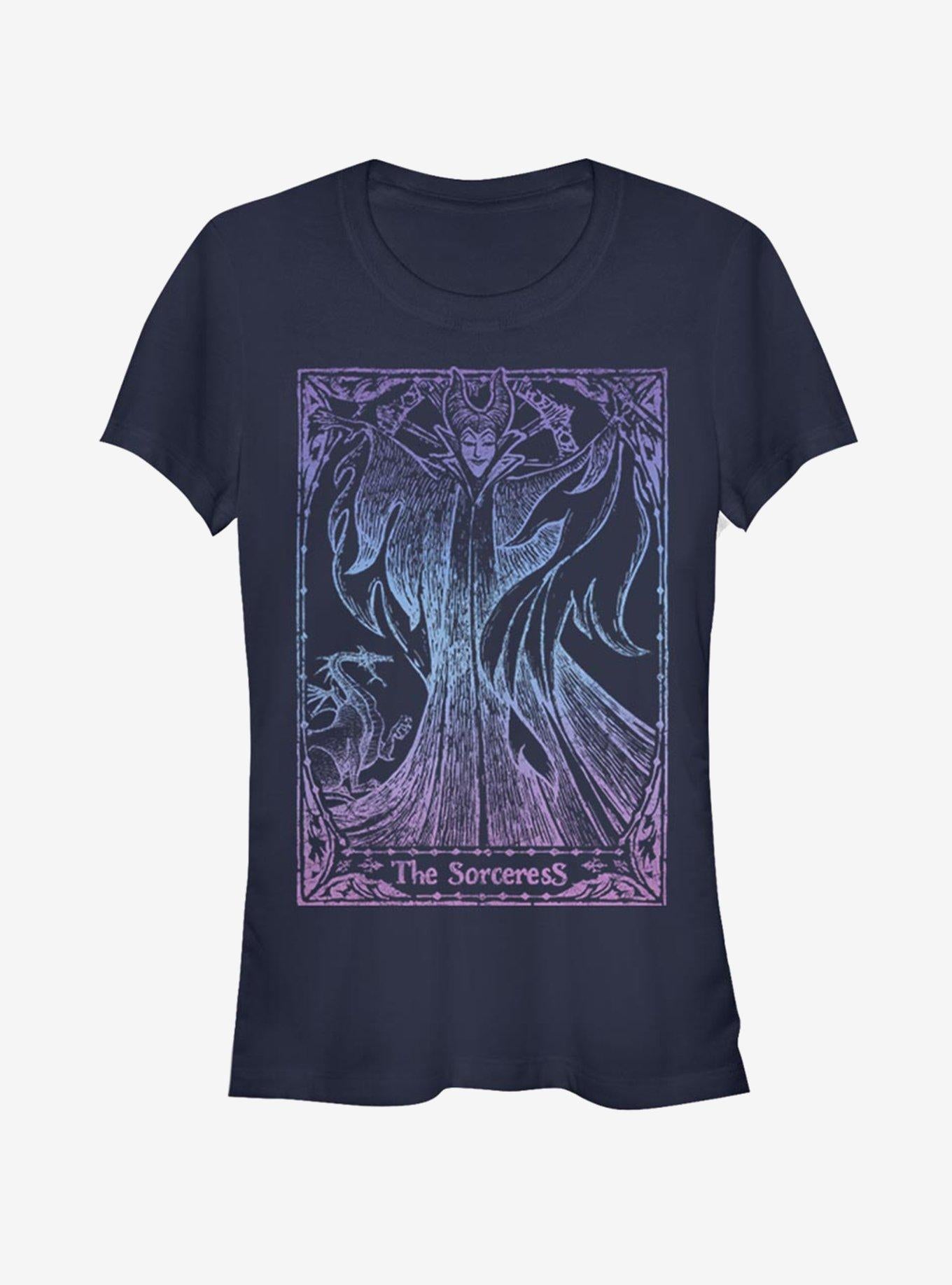 Disney Sleeping Beauty Sorceress Girls T-Shirt | Trending Graphic Tee For Fans