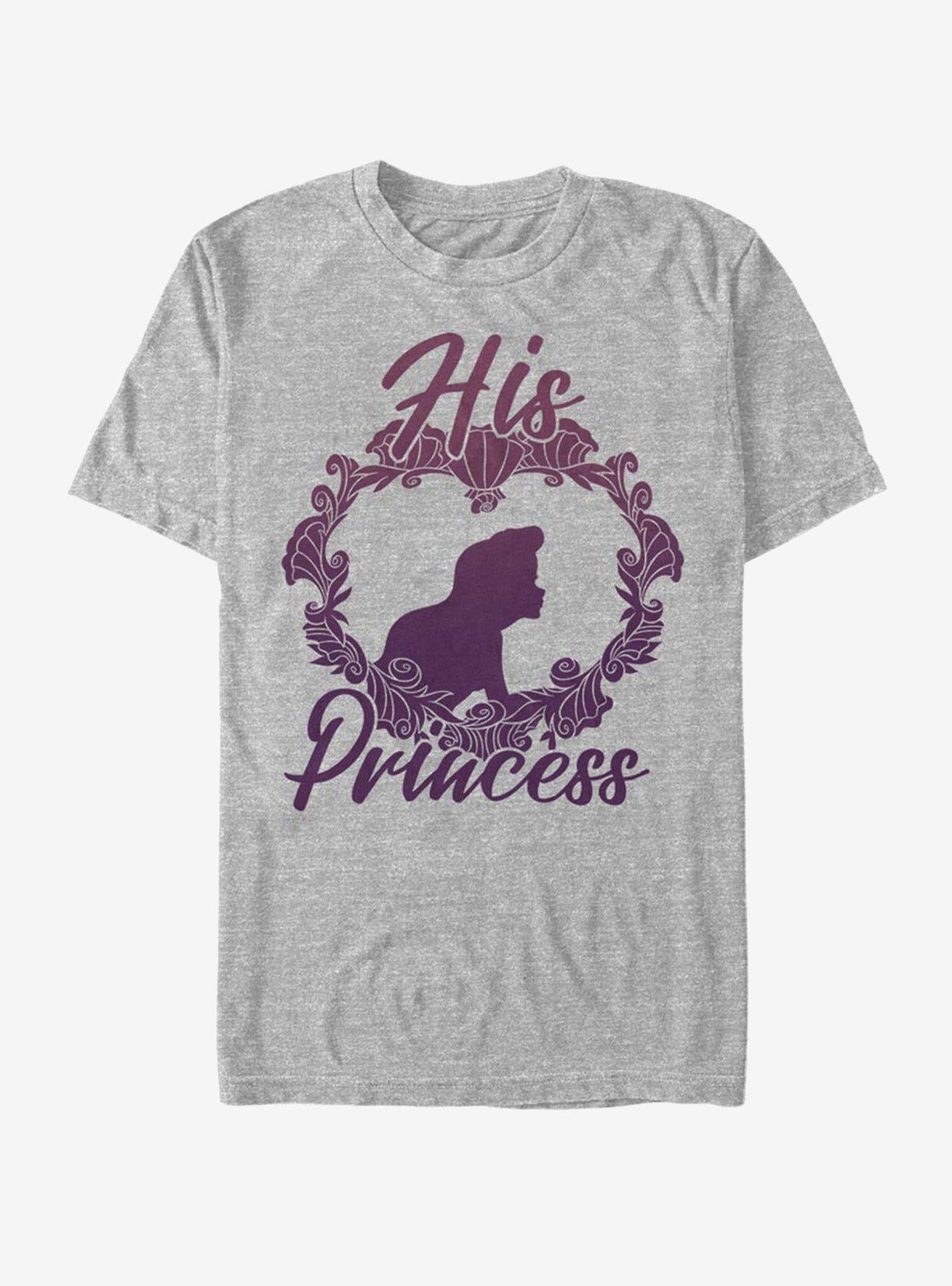 Disney The Little Mermaid His Princess Ariel T-Shirt | Trending Graphic Tee For Fans