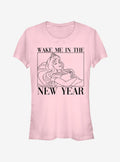 Disney Sleeping Beauty Aurora New Year Sleep Girls T-Shirt | Trending Graphic Tee For Fans