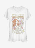 Disney The Little Mermaid Romatic Ariel Girls T-Shirt | Trending Graphic Tee For Fans