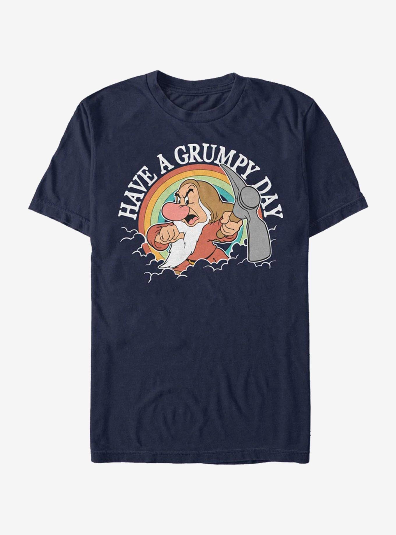 Disney Snow White Grumpy Day T-Shirt | Trending Graphic Tee For Fans