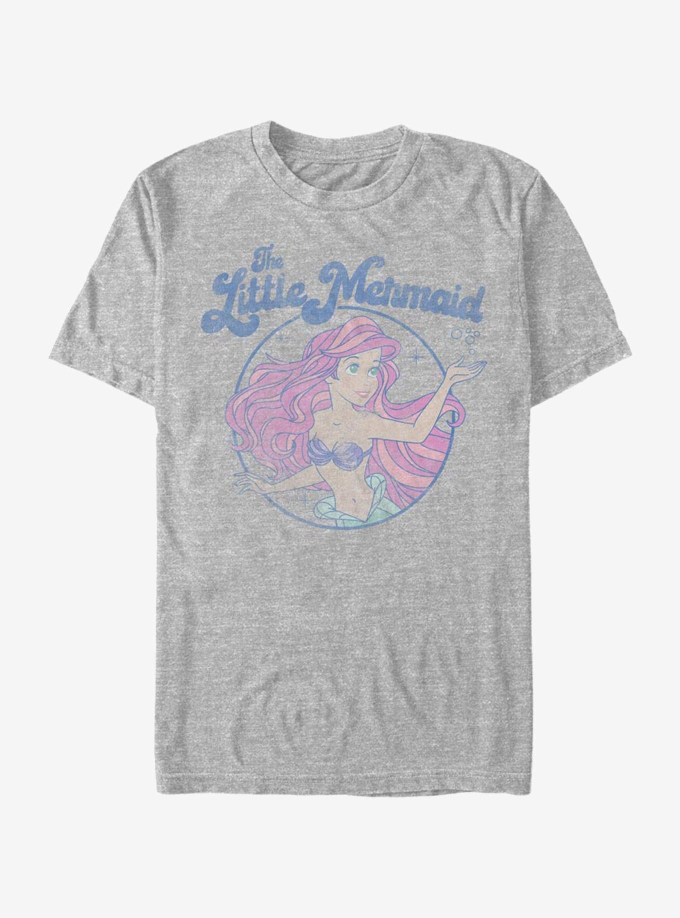 Disney The Little Mermaid Faded Ariel T-Shirt | Trending Graphic Tee For Fans