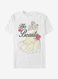 Disney Beauty And The Beast His Beauty Belle T-Shirt | Trending Graphic Tee For Fans