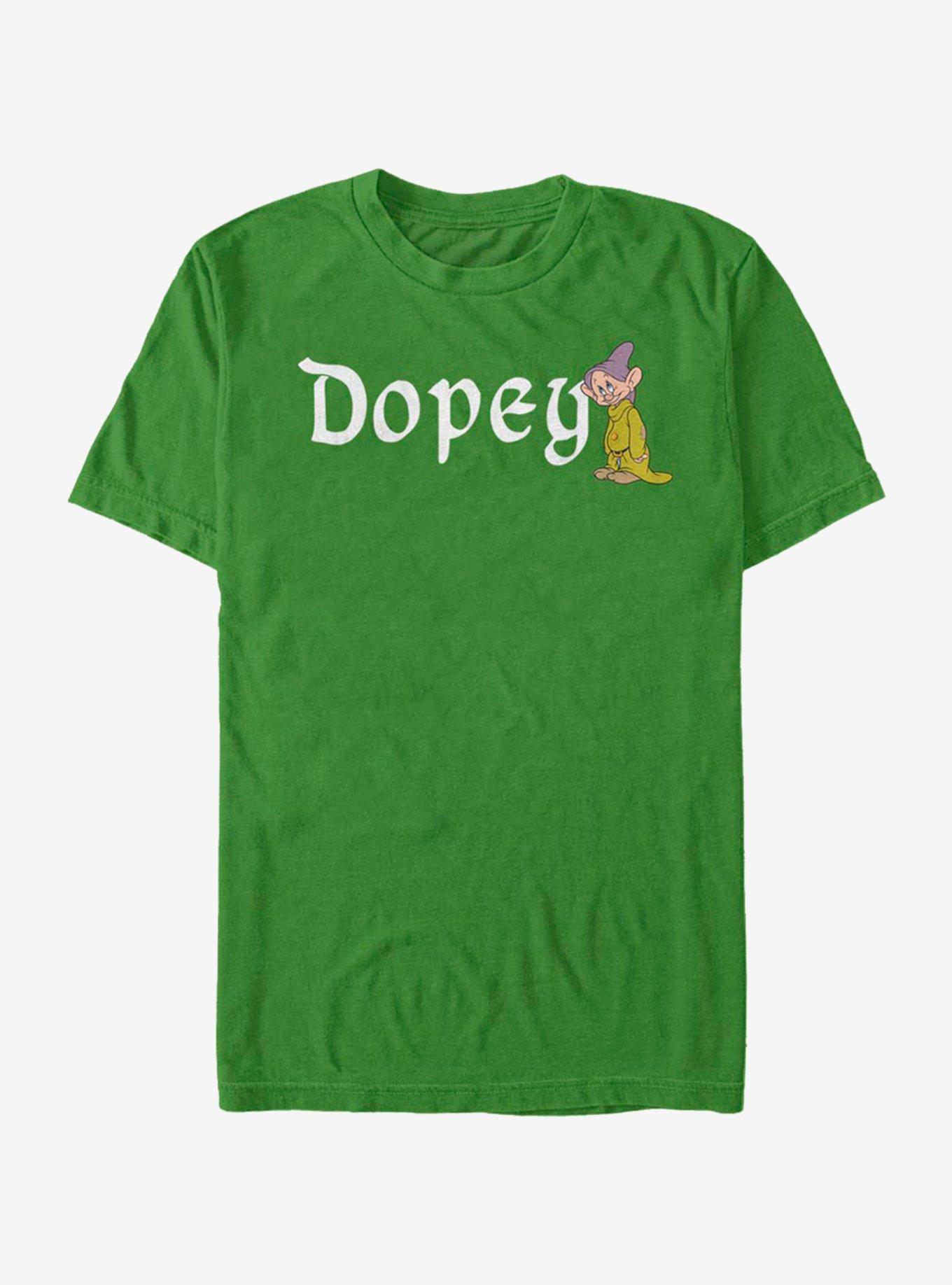Disney Snow White Dopey Dwarf T-Shirt | Trending Graphic Tee For Fans