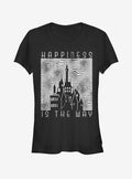 Disney Beauty And The Beast Retro Girls T-Shirt | Trending Graphic Tee For Fans