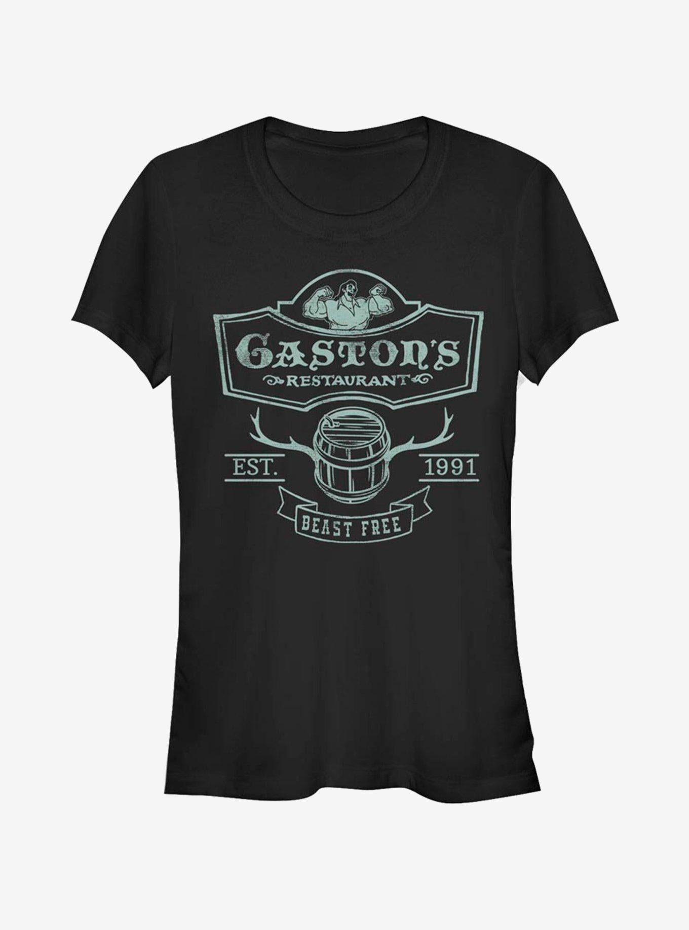 Disney Beauty And The Beast Tavern Gaston Girls T-Shirt | Trending Graphic Tee For Fans