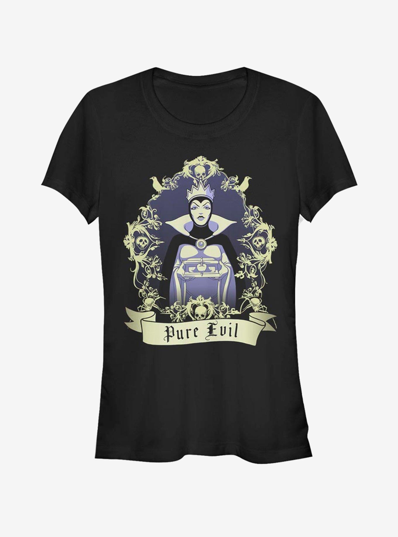 Disney Snow White Bring Me Her Heart Evil Queen Girls T-Shirt | Trending Graphic Tee For Fans