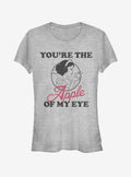 Disney Snow White You'Re The Apple To My Pie Girls T-Shirt | Trending Graphic Tee For Fans