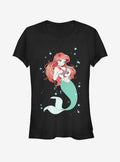 Disney The Little Mermaid Anime Ariel Girls T-Shirt | Trending Graphic Tee For Fans