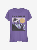 Disney Lilo & Stitch Beach Scene Girls T-Shirt | Trending Graphic Tee For Fans