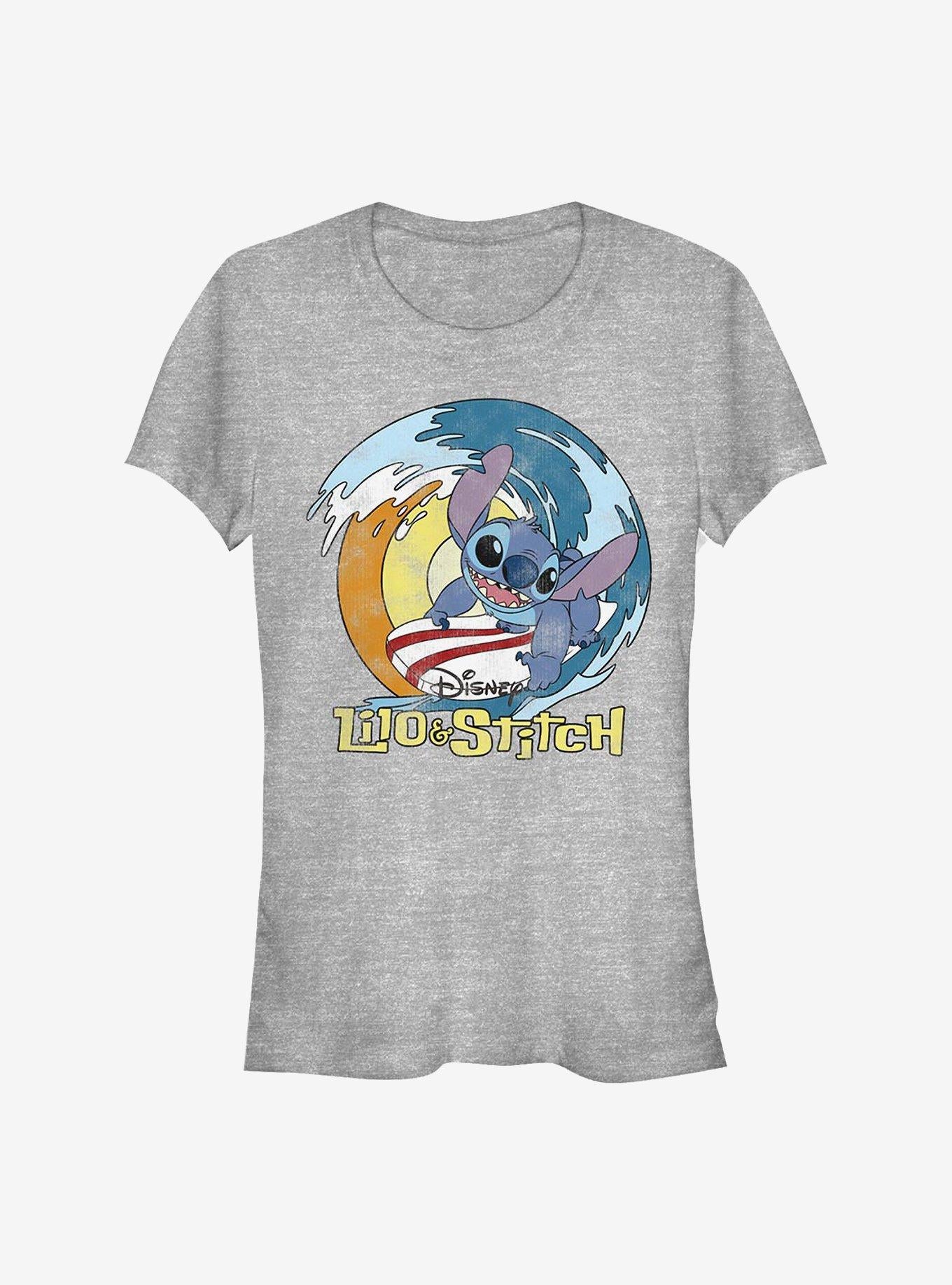 Disney Lilo & Stitch Surf Girls T-Shirt | Trending Graphic Tee For Fans